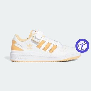 Adidas Forum Low Cloud White / Pulse Amber / Orange Rush